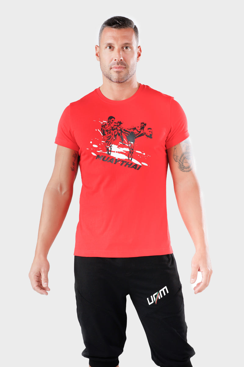 GRAPHIC T-SHIRT - RED