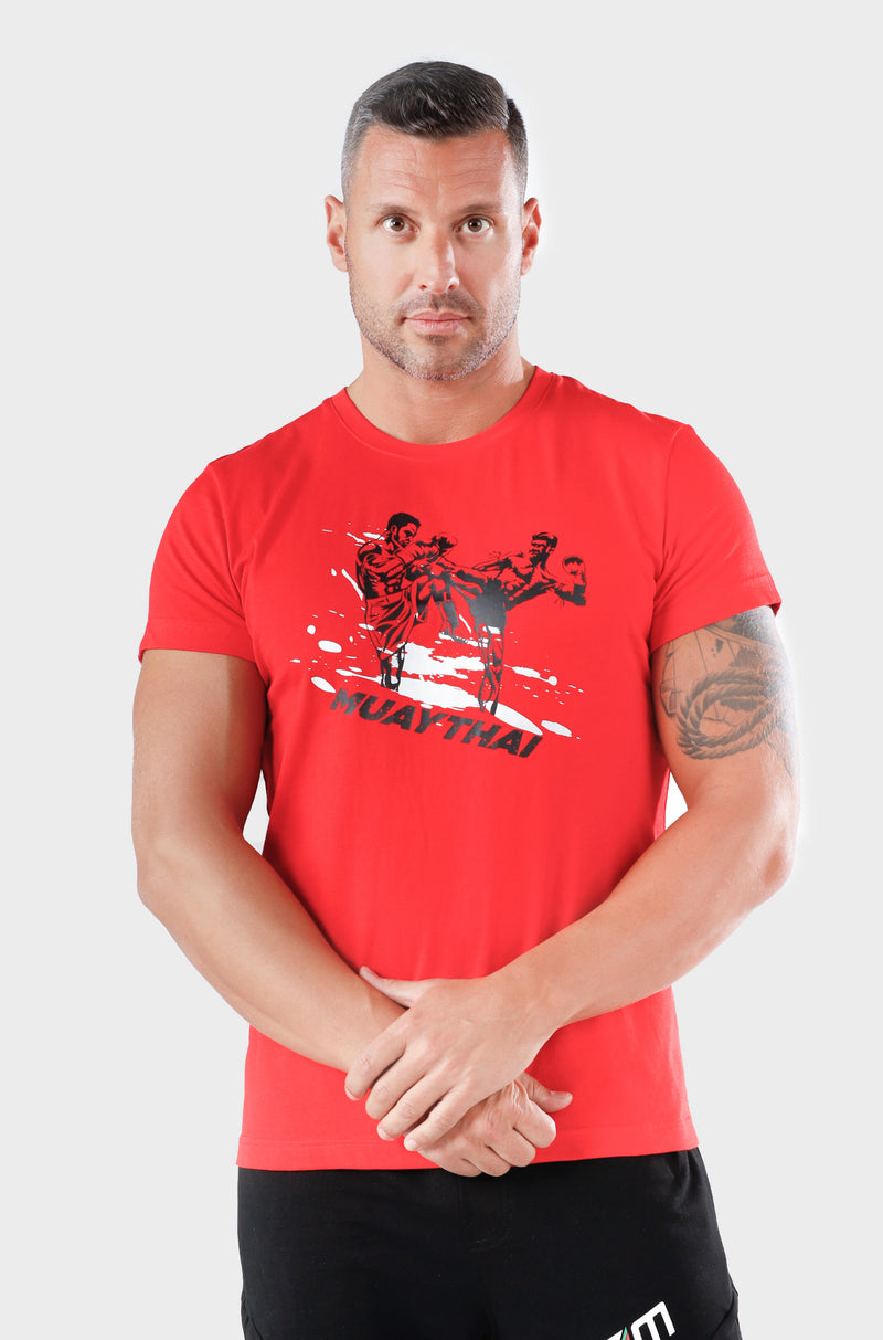 GRAPHIC T-SHIRT - RED